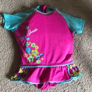 Speedo girls life jacket vest swimsuit